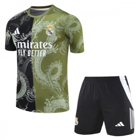 Maillot Real Madrid Dragon Enfant Verte 2024-25